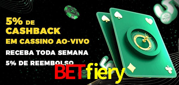 Promoções do cassino ao Vivo betfiery